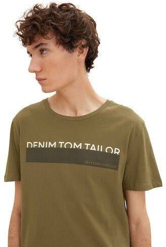 Tom Tailor Denim T-shirt in verschillende kleuren (set 3-delig)