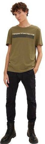 Tom Tailor Denim T-shirt in verschillende kleuren (set 3-delig)