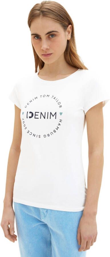 Tom Tailor Denim T-shirt (set 2-delig 2 stuks)