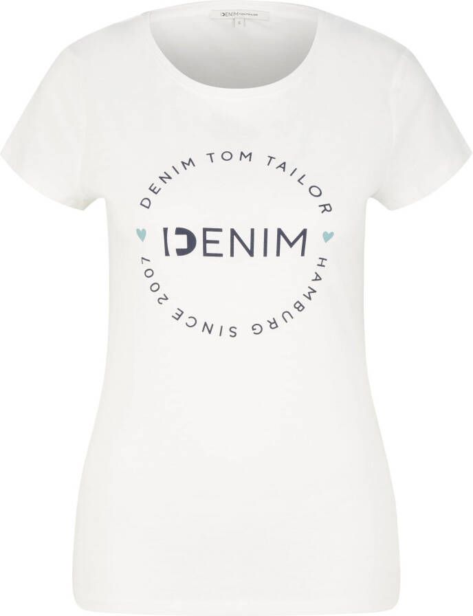 Tom Tailor Denim T-shirt (set 2-delig 2 stuks)
