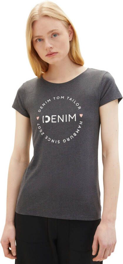 Tom Tailor Denim T-shirt (set 2-delig 2 stuks)