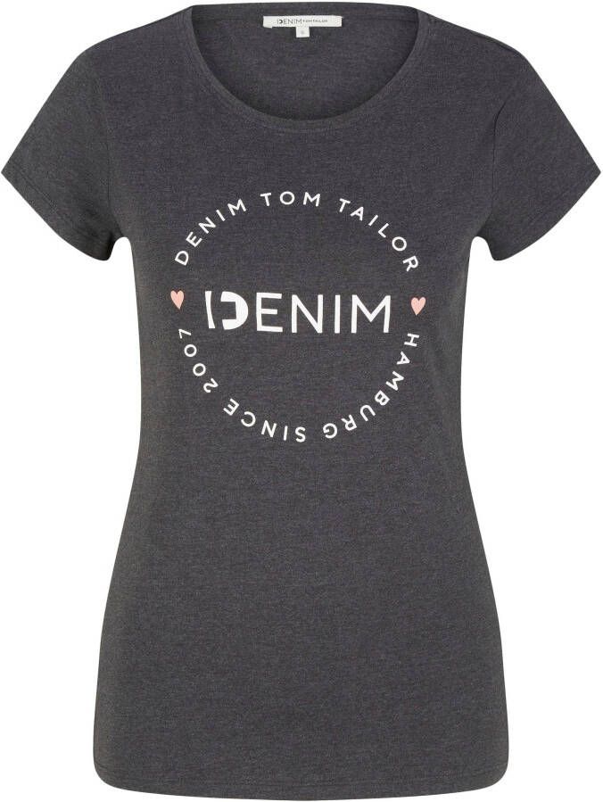 Tom Tailor Denim T-shirt (set 2-delig 2 stuks)