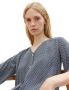 Tom Tailor Gedessineerde blouse met doorknoopsluiting - Thumbnail 4