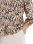 Tom Tailor Gedessineerde blouse met doorknoopsluiting - Thumbnail 3