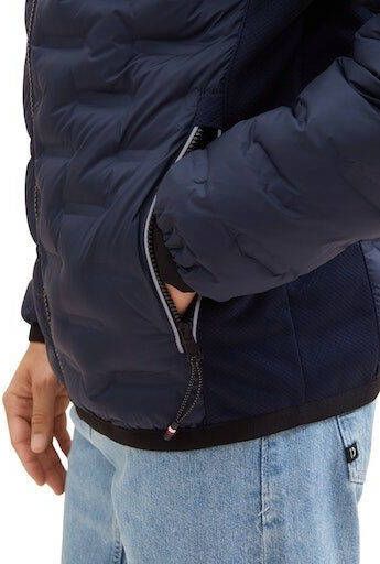Tom Tailor Gewatteerde jas met op te bergen capuchon
