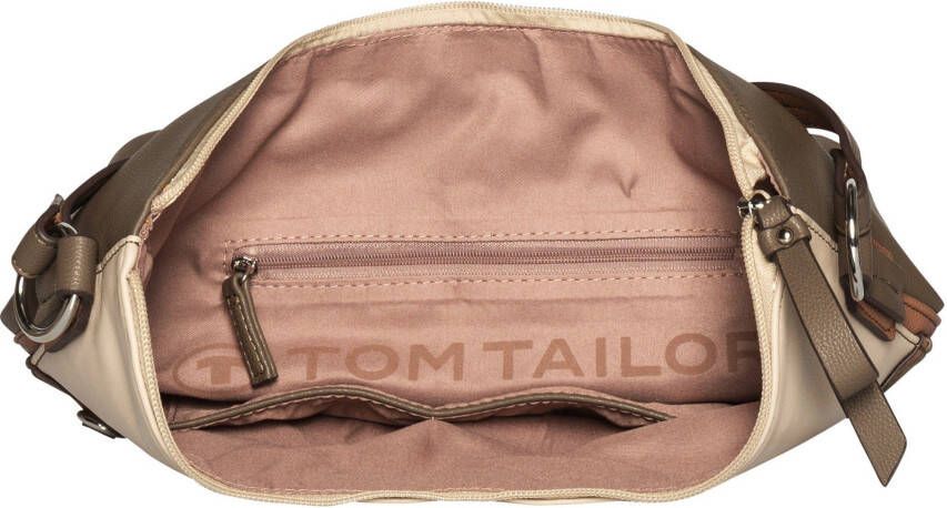 Tom Tailor Hobo-tas Hobo bag met ritsvak achter
