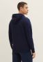 Tom Tailor Hoodie met casual frontprint + borduursel - Thumbnail 3