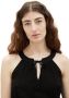 Tom Tailor Midi-jurk van viscose met druppelvormige hals - Thumbnail 4