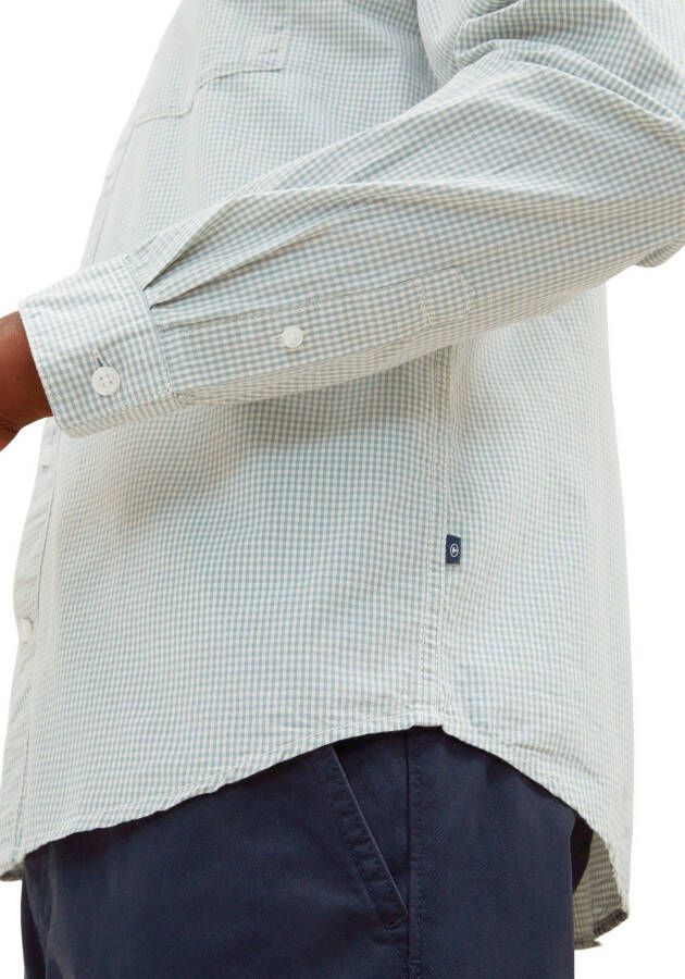 Tom Tailor Overhemd met lange mouwen van puur katoen