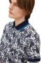 Tom Tailor polo met all over print navy - Thumbnail 3