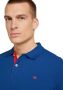 Tom Tailor Klassiek Poloshirt met Logo Borduursel Blue Heren - Thumbnail 4