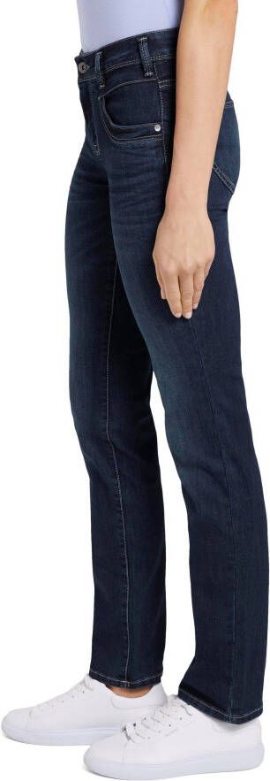 Tom Tailor Rechte jeans Alexa straight met contrasterende stiksels
