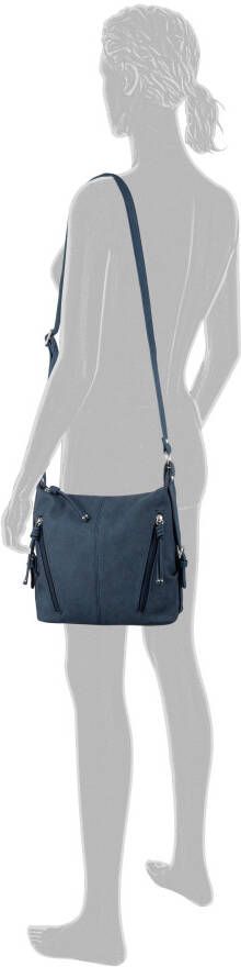 Tom Tailor Schoudertas CAIA Cross bag M met mooie details