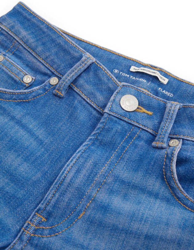 Tom Tailor Straight jeans met authentieke wassing