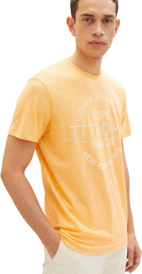 Tom Tailor T-shirt in gemêleerde look