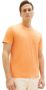 Tom Tailor T-Shirts Orange Heren - Thumbnail 2