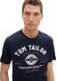 Tom Tailor T-shirt met grote logo-frontprint - Thumbnail 4