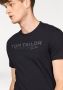 Tom Tailor Shirt met ronde hals met logoprint - Thumbnail 3