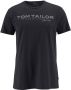 Tom Tailor Shirt met ronde hals met logoprint - Thumbnail 5
