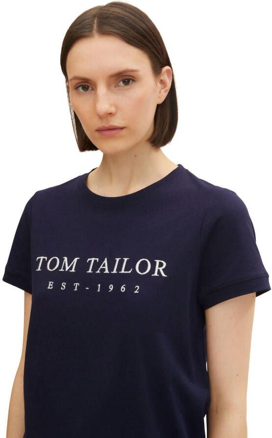 Tom Tailor T-shirt MET LOGOPRINT