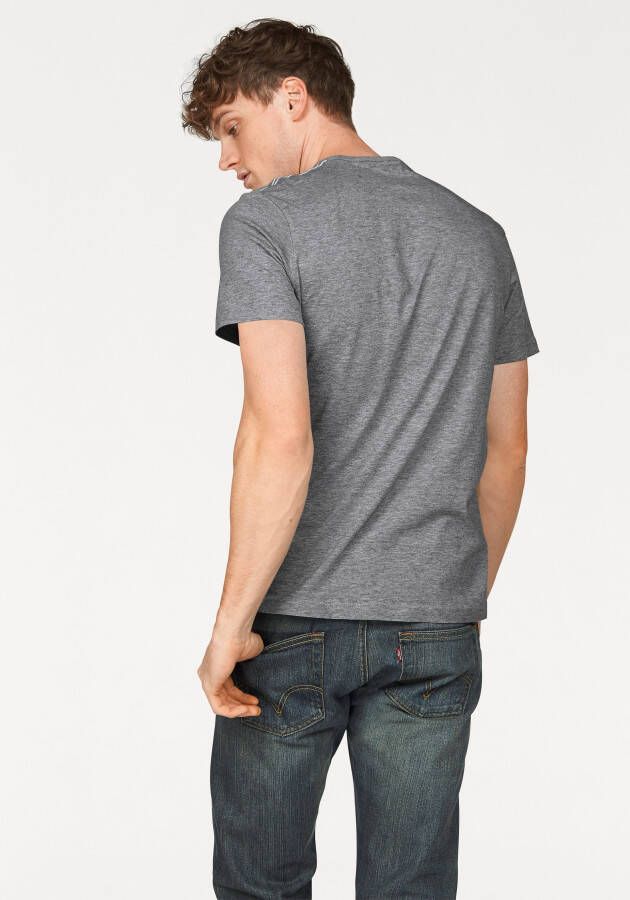 Tom Tailor Shirt met ronde hals met logoprint