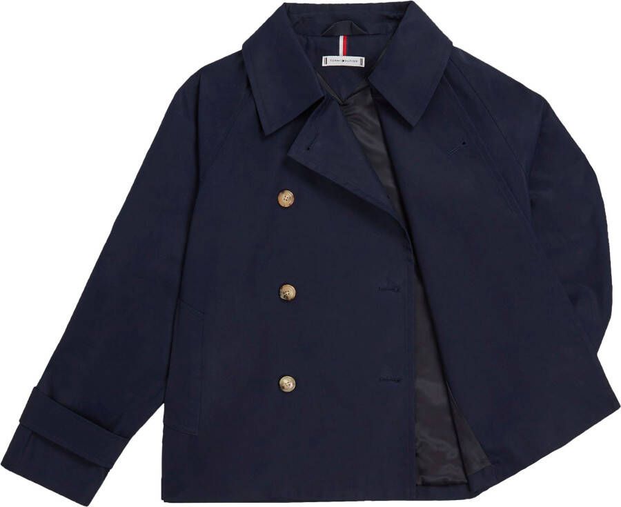 Tommy Hilfiger Caban 1985 COTTON BELTED PEACOAT