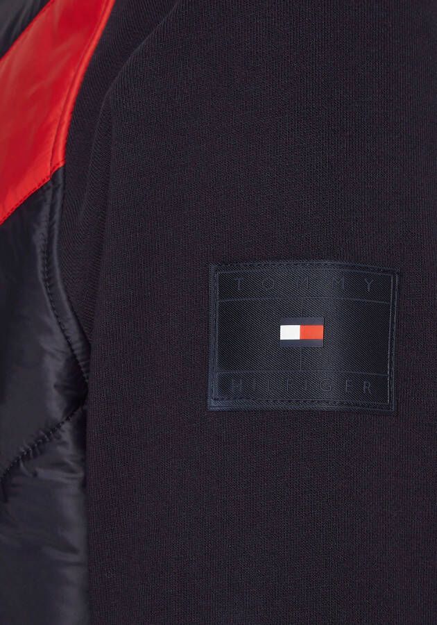Tommy Hilfiger Capuchonsweatvest MIX MEDIA ZIP THROUGH HOODY