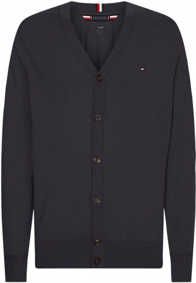 Tommy Hilfiger Cardigan PIMA COTTON CASHMERE CARDIGAN
