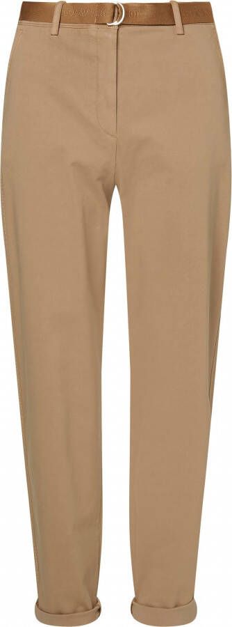 Tommy Hilfiger Chino CO Blend Belt Tapered Chino Pant met riem
