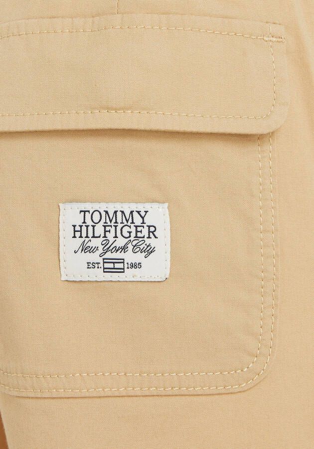 Tommy Hilfiger Chino POPLIN COMFORT PANTS met rijgkoord in de band