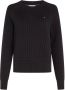 Tommy Hilfiger Gebreide trui CO MINI CABLE C-NECK SWEATER met geborduurd logo - Thumbnail 3