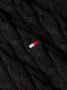 Tommy Hilfiger Gebreide trui CO MINI CABLE C-NECK SWEATER met geborduurd logo - Thumbnail 4