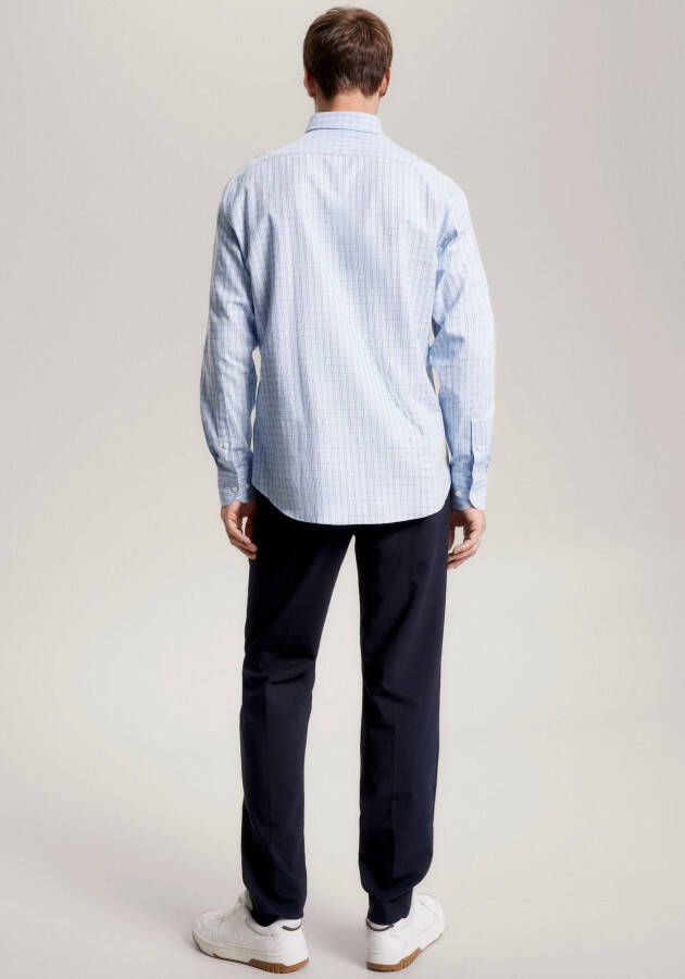 Tommy Hilfiger Geruit overhemd CL STRETCH BUSINESS CHK RF SHIRT