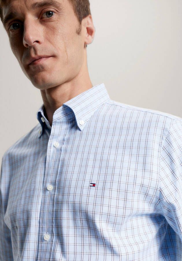 Tommy Hilfiger Geruit overhemd CL STRETCH BUSINESS CHK RF SHIRT