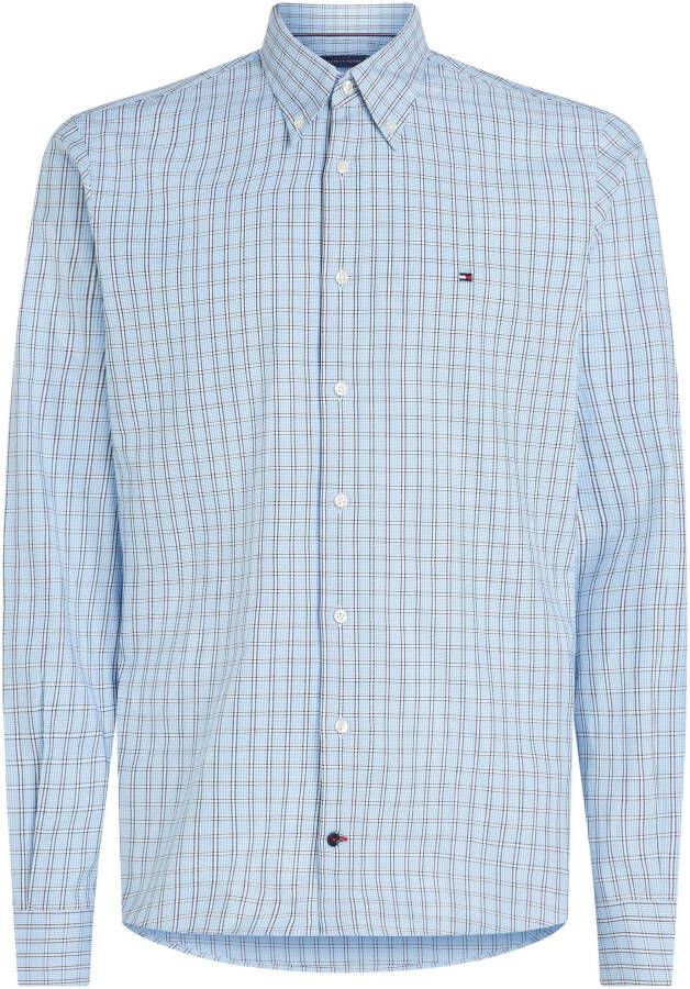Tommy Hilfiger Geruit overhemd CL STRETCH BUSINESS CHK RF SHIRT