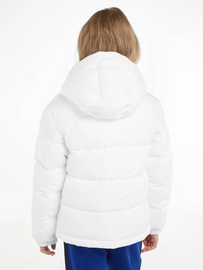 Tommy Hilfiger Gewatteerde jas U ALASKA PUFFER met een capuchon