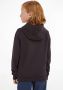 Tommy Hilfiger unisex hoodie met logo zwart Sweater Logo 104 - Thumbnail 7