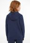 Tommy Hilfiger unisex hoodie met logo donkerblauw Sweater Logo 116 - Thumbnail 5