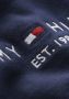 Tommy Hilfiger unisex hoodie met logo donkerblauw Sweater Logo 116 - Thumbnail 8
