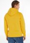 Tommy Hilfiger Heren Langarm Katoenen Sweatshirt met Vaste Capuchon Yellow Heren - Thumbnail 7