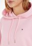 Tommy Hilfiger Dames sweatshirt met geborduurd mini-logo op de borst Pink Dames - Thumbnail 6