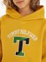Tommy Hilfiger hoodie T VARSITY met logo goudgeel Sweater Logo 140 - Thumbnail 5