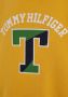 Tommy Hilfiger hoodie T VARSITY met logo goudgeel Sweater Logo 140 - Thumbnail 6