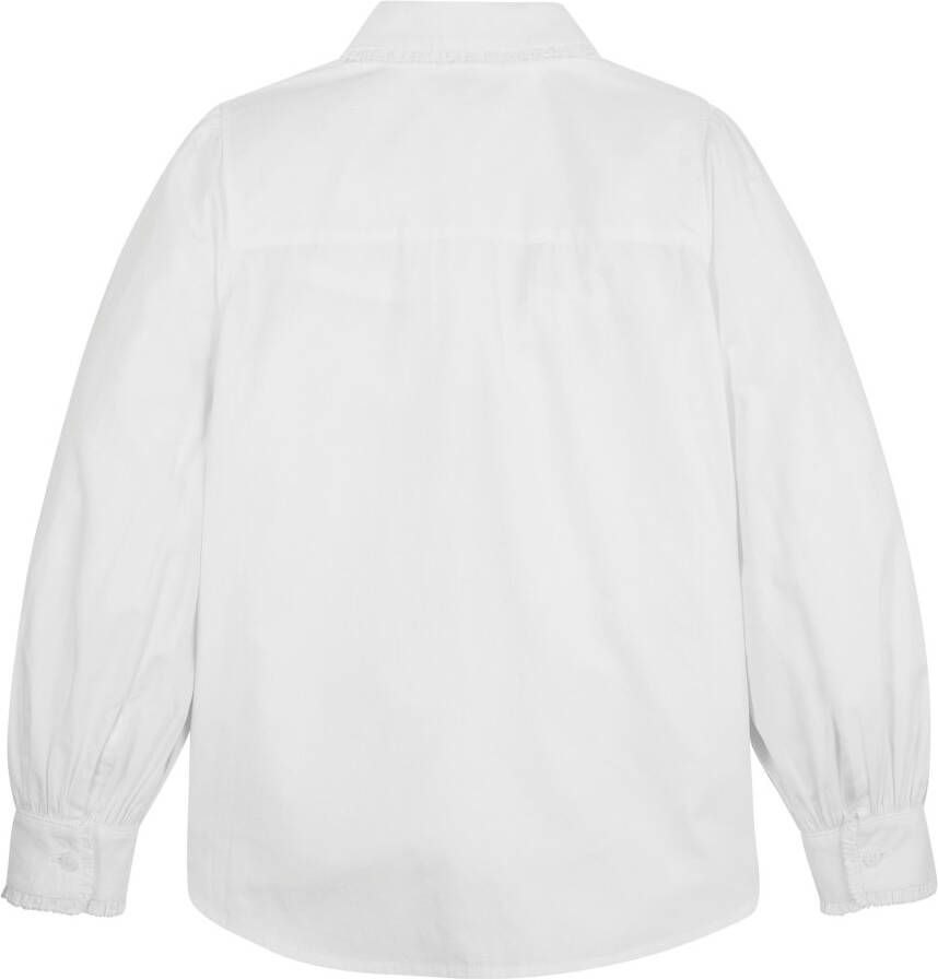 Tommy Hilfiger Klassieke blouse RUFFLE COLLAR SHIRT