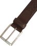 Tommy Hilfiger Modern Geweven Leren Riem Brown Heren - Thumbnail 4