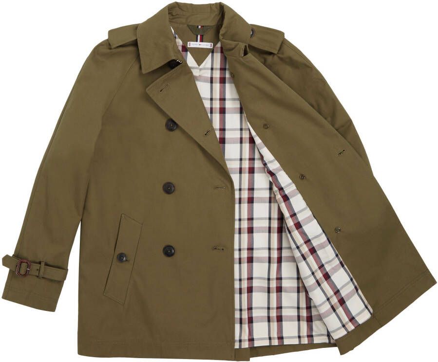 Tommy Hilfiger Outdoorjack PEACHED COTTON SHORT TRENCH