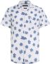 Tommy Hilfiger Overhemd met korte mouwen MONO FLOWER RF SHIRT S S in gebloemd design - Thumbnail 4