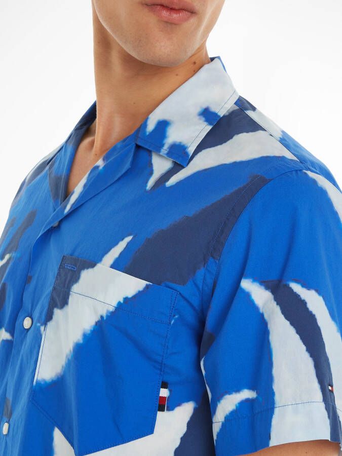 Tommy Hilfiger Overhemd met korte mouwen FLOWER PRINT RF SHIRT S S