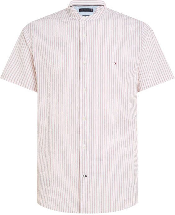 Tommy Hilfiger Overhemd met korte mouwen SEERSUCKER STRIPE RF SHIRT S S