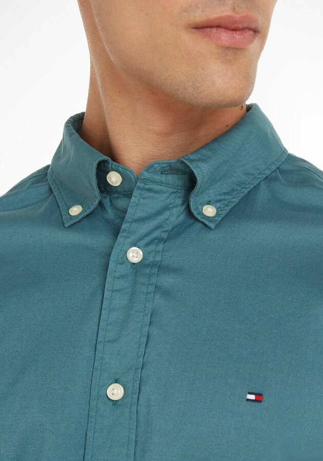 Tommy Hilfiger Overhemd met lange mouwen FLEX POPLIN RF SHIRT (1-delig)